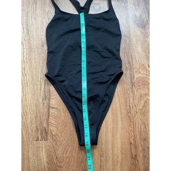 Solid & Striped black cut-out one-piece womens small - Picture 8 of 9